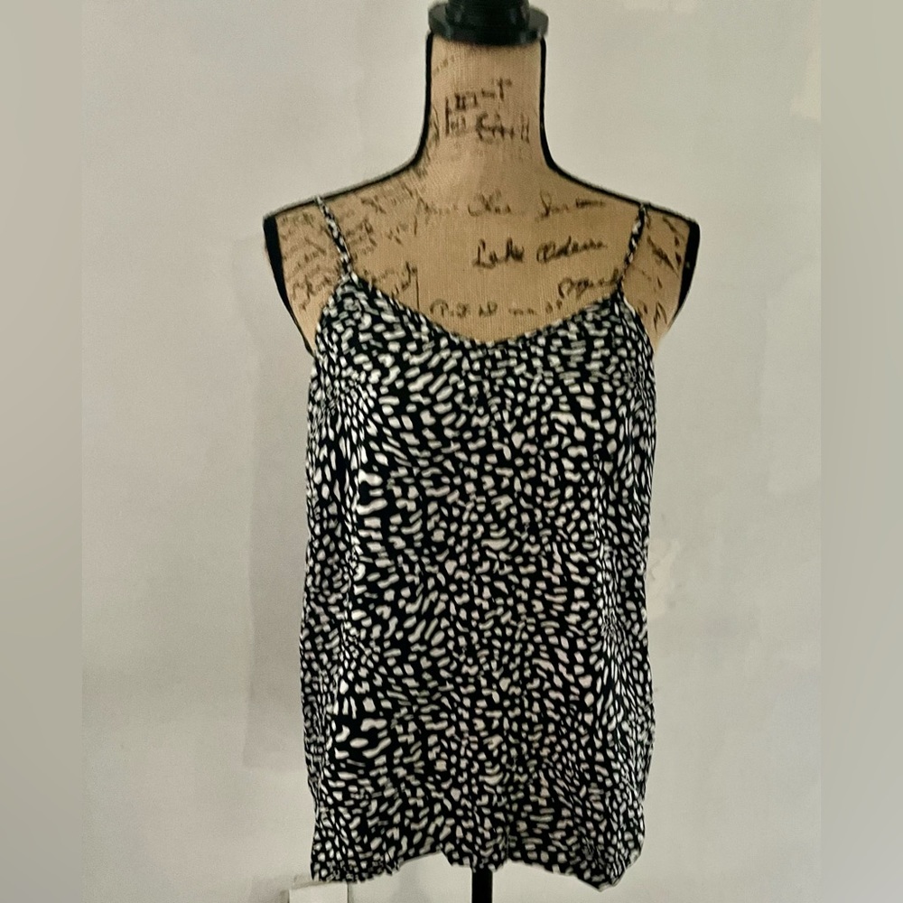 NWT- Loft Black and white cami